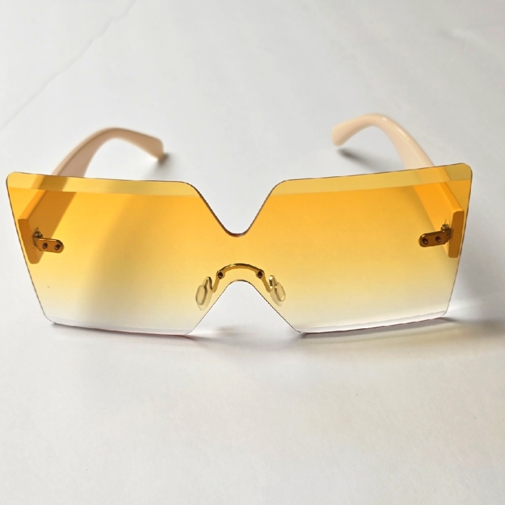 Stylish Yellow Gold Sunglasses
